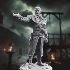 Gunslinger Rogue Dnd Mini | City Watch Captain | By DM Stash