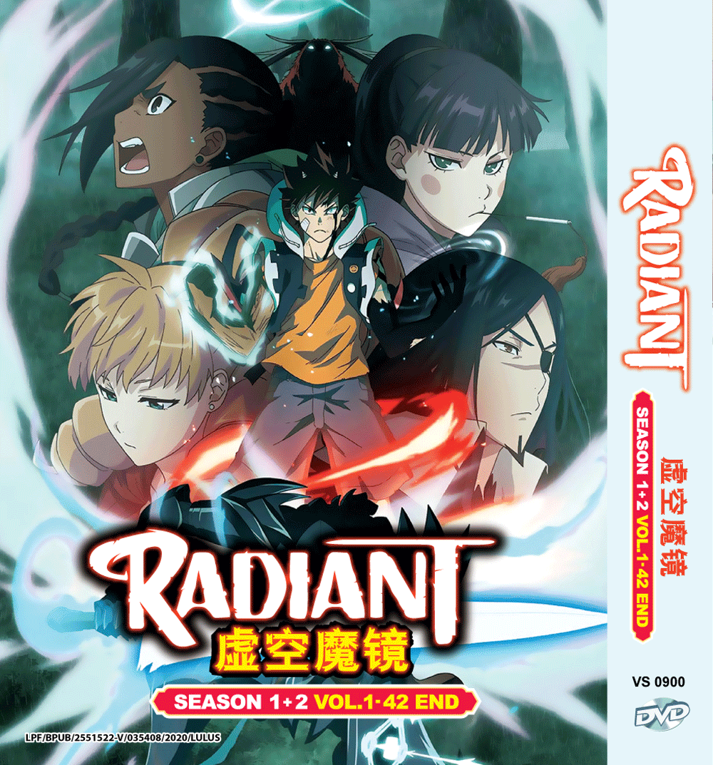 DVD ANIME ~ENGLISH AUDIO~ RADIANT SEASON 1-2 VOL.1-42 END REGION