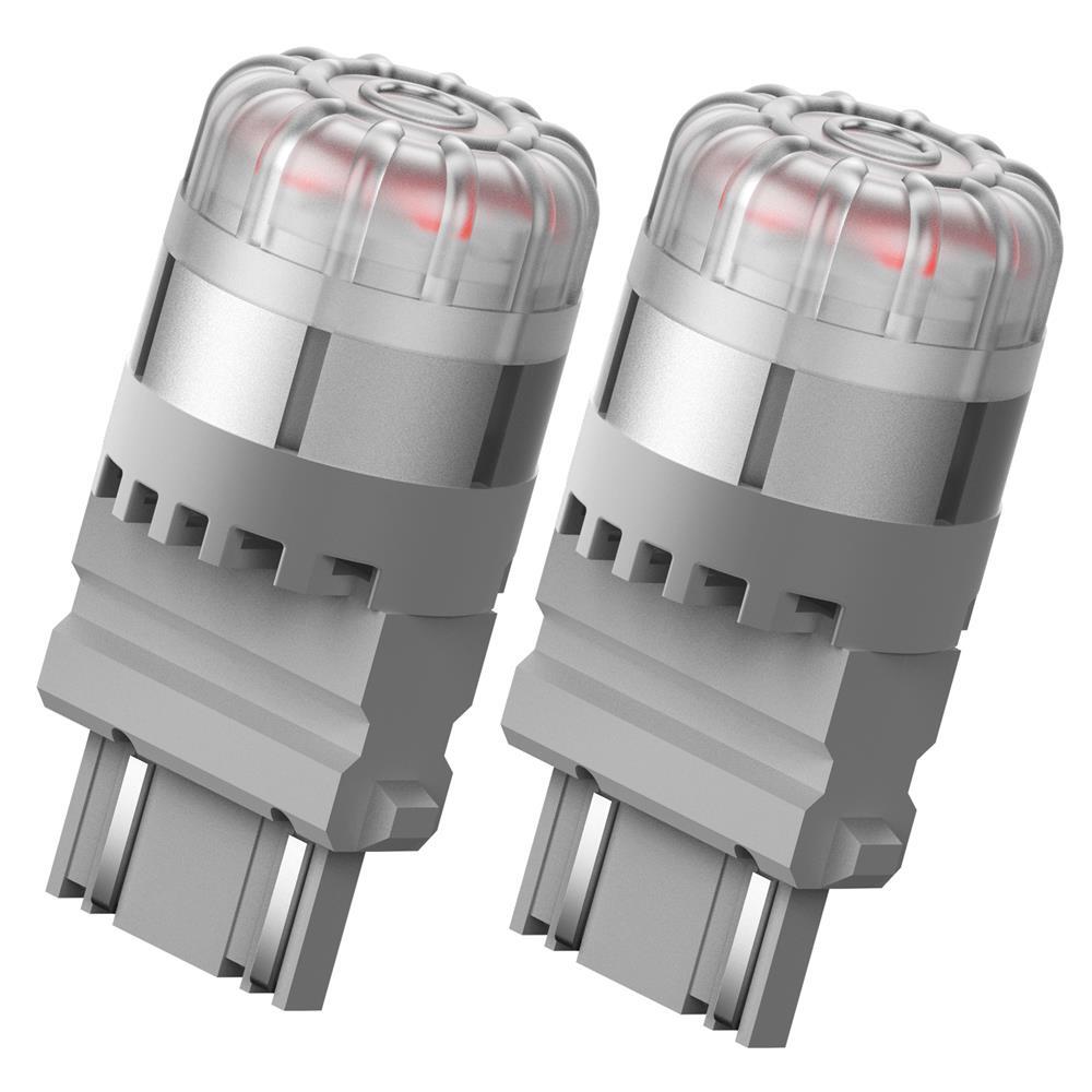 2/4X AUXITO 3157 3457 3757 LED Brake Stop Tail Light Bulbs Lamps Pure Red Bright