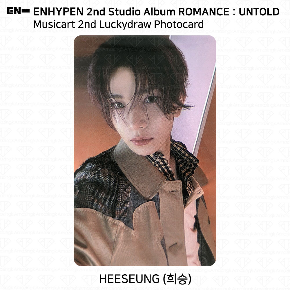 Enhypen 2nd Studio Album ROMANCE:UNTOLD Musicart 2nd Lucky