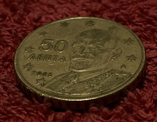 50 Eurocent Grecja 2006 – Eleftherios Venizelos - Zdjęcie 5 z 7