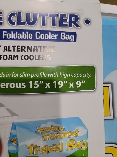 Jaybags Borse da Viaggio Isolate Compatte Pieghevoli Jumbo Cooler 15x19x9 Lotto di 3 - Foto 5 di 9