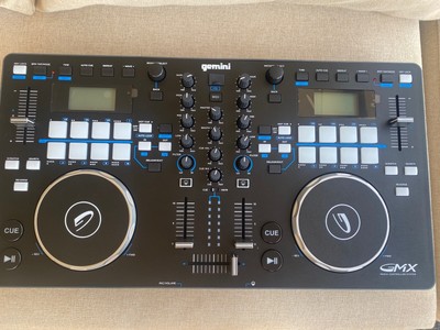 Gemini GMX Professional DJ Audio Equipment GMX MIDI Controller Dual Media Player