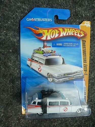 Hot Wheels Ghostbusters Ecto-1 2010 New Models #25 Diecast 1:64