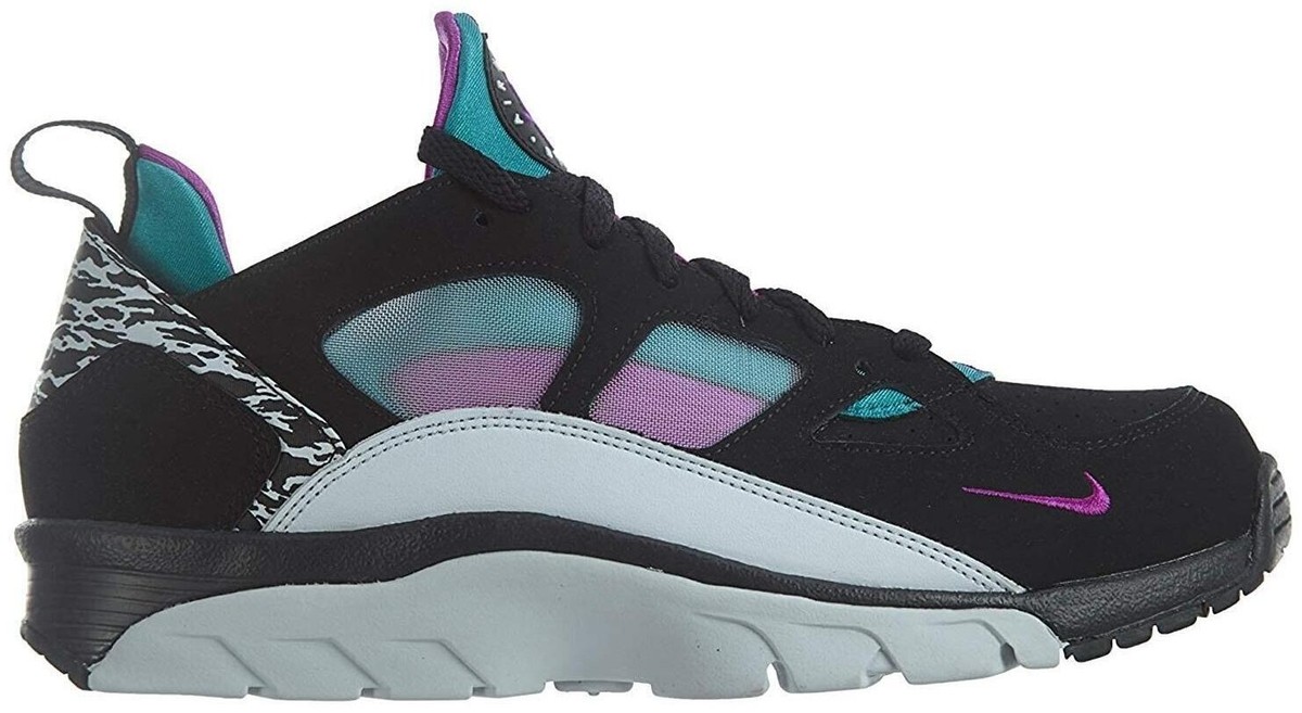 Nike Air Trainer Huarache Low Black Vivid Purple for Sale  display picture 1