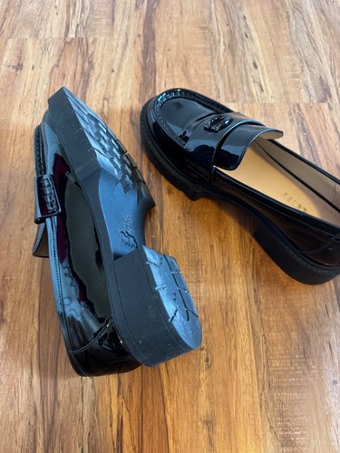 Coach Leah Patent Leather Slip On Loafers - Women's Shoes - Size 8 - 第 4/6 張圖片