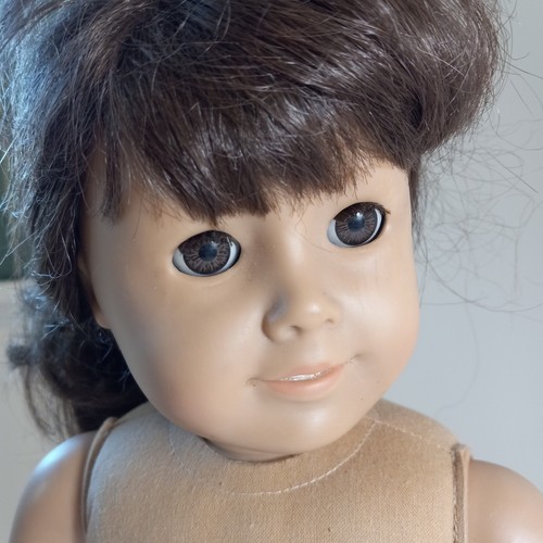 Pleasant Company Doll Brunette Brown Eyes 18 Inch New Undies Stringing AG2 - Bild 2 von 9