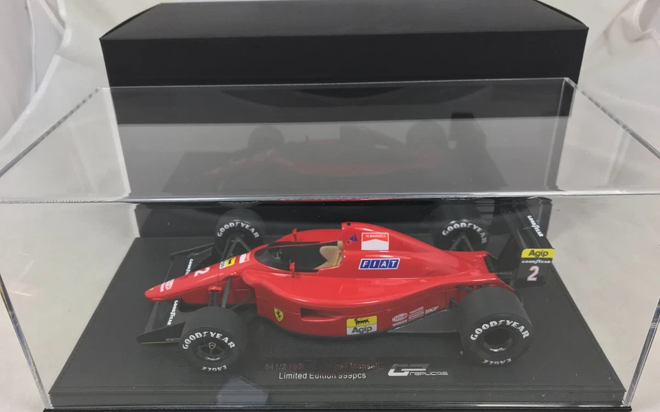 GP REPLICAS GP035B 1990 FERRARI 641/2 #2 NIGEL MANSELL L/E 1:18 - Image 2 of 4