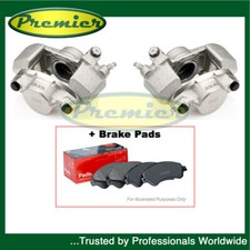 Premier Front Brake Calipers + Pads Fits Austin Mini 1.3 Brand New