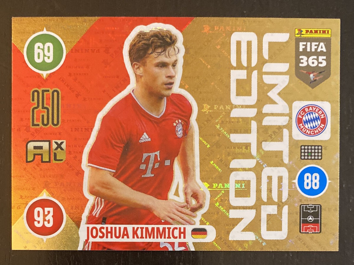 2020-21 Panini Adrenalyn XL Fifa 365 Limited Edition Joshua 2020-21 Panini Adrenalyn XL Fifa 365 Limited Edition Joshua