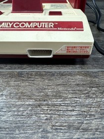 Family Computer System Vintage Nintendo Console Untested No Cords Sold As-Is