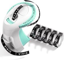 Embossing Label Maker, Retro Manual Label Makers Embossed, Old School Emboss Lab