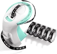 Embossing Label Maker, Retro Manual Label Makers Embossed, Old School Emboss Lab