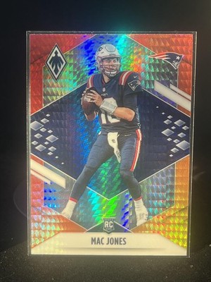 2021 Panini Phoenix #109 Mac Jones Fire Burst