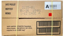 MRE Pack Meals Water Activated Ready to Eat - Single Packs