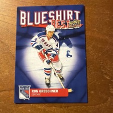 2025-26 UPPER DECK NY RANGERS CENTENNIAL BLUE PARALLEL SSP Rod Greschner #BB10