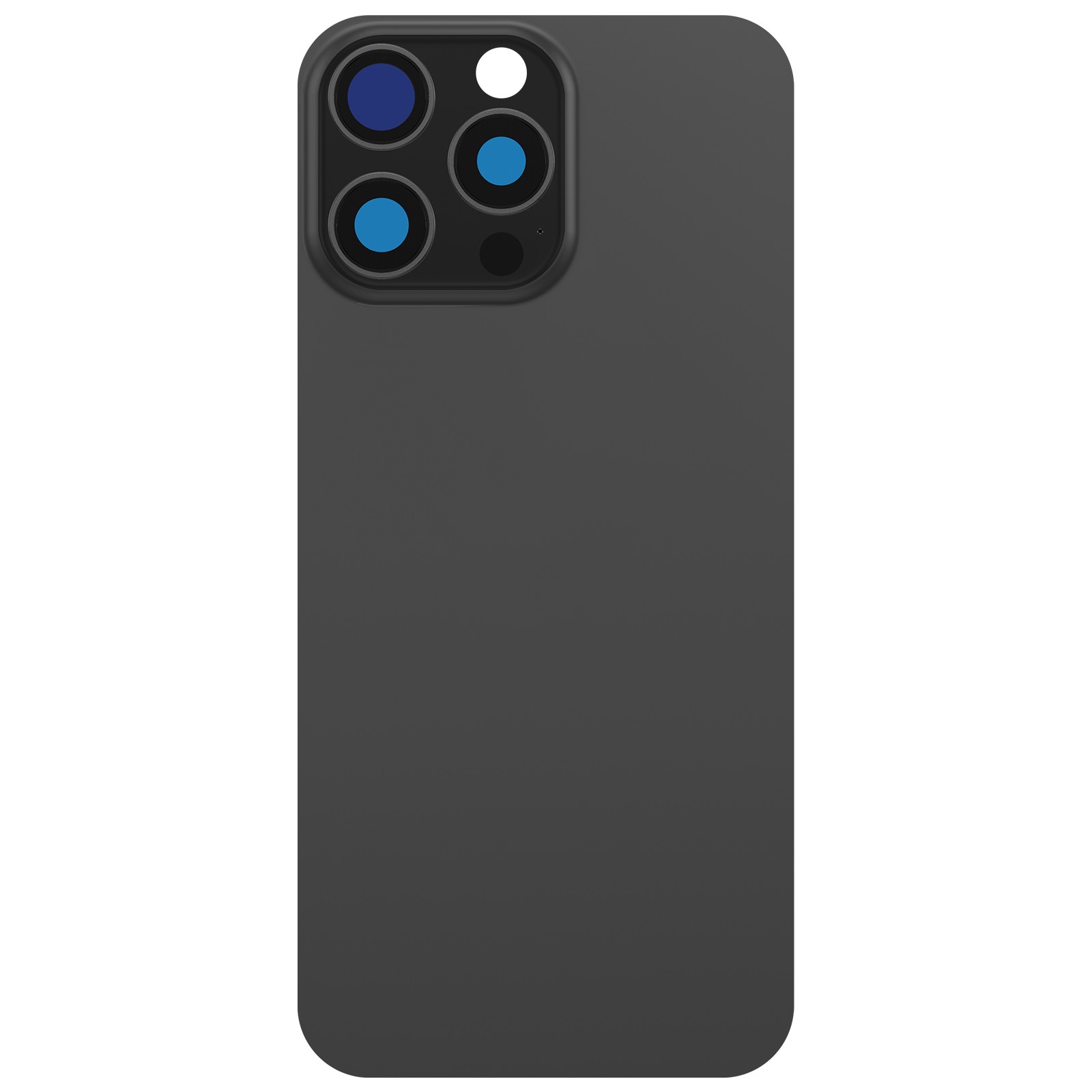 Vitre arrière haut de gamme pour iPhone 16 Pro Max Avizar finition Titane