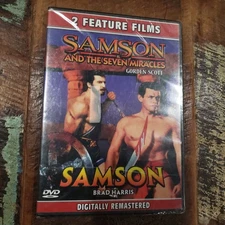 Samson and the Seven Miracles Plus Samson 2 Feature Films DVD Excellent Bible 