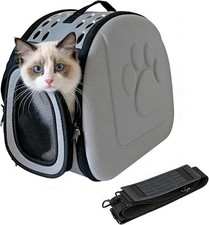 Cat Carrier Backpack Soft Pet Carrier Small Dog Travel Bag 18lb
