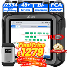USED 2026 XTOOL D9 MAX J2534 ECU Programming ...