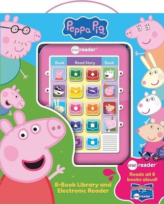 Peppa Pig: Me Reader 8-Book Library and Electronic Reader Sound Book Set by Alan