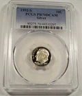 1992-S 10c SILVER PCGS PR70DCAM ROOSEVELT DIME PROOF DEEP CAMEO PR 70 DC