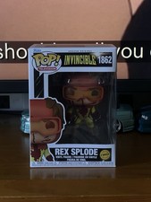 Funko Pop! Vinyl Invincible Rex Splode #1862 Chase + protector 