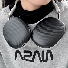 Carbon Fiber Pattern Case For Apple AirPods Max Wireless Headphone Protect Cover