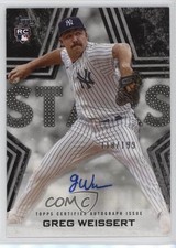 2023 Topps Series 2 Baseball Stars Black 118/199 Greg Weissert #BSA-GW Auto 00em
