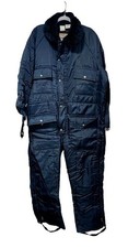 Vintage Walls Blizzard Pruf Insulated Coveralls XL Short 46-48 Outerwear Blue