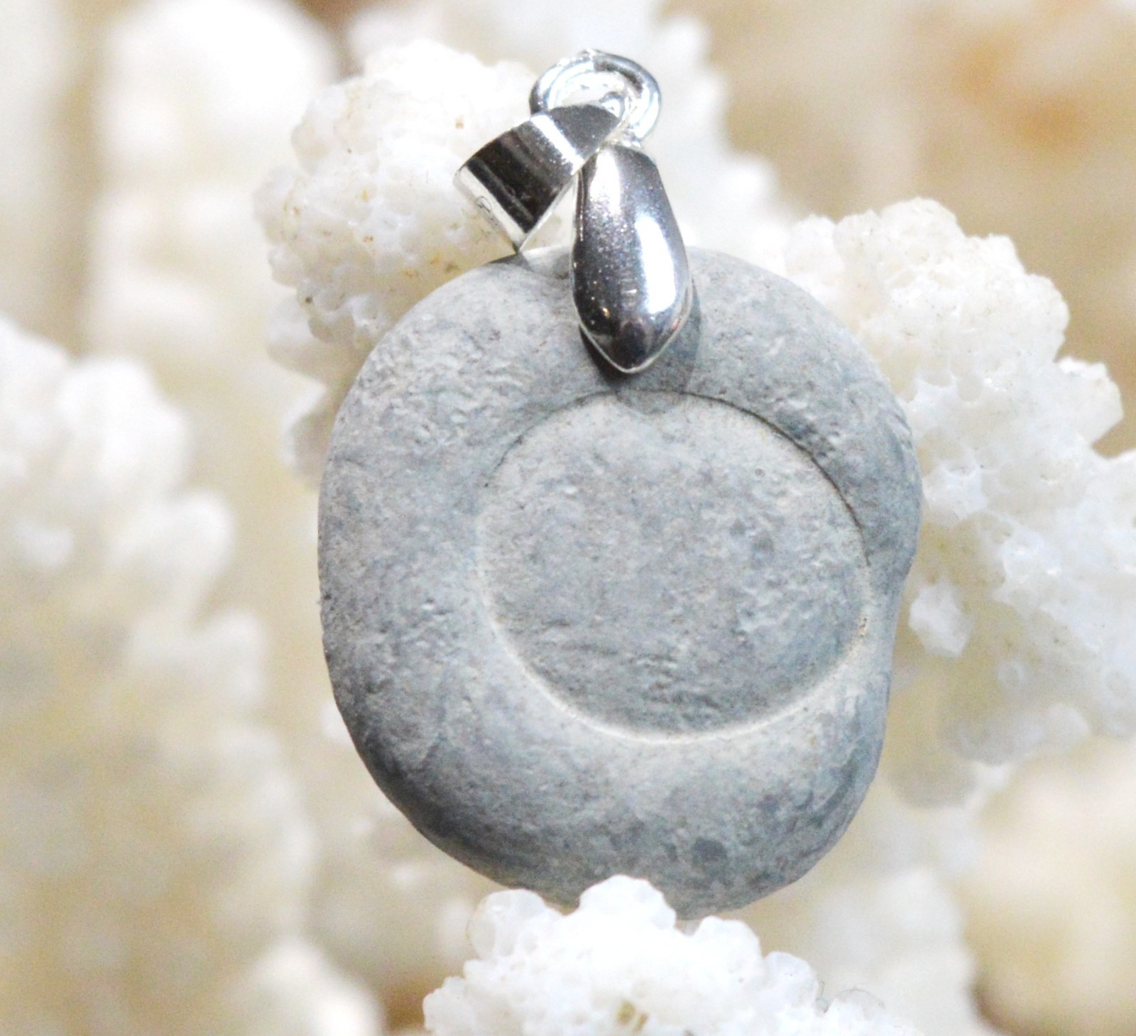 Pierre des fées pendentif en pierre naturelle du Canada pour le yoga