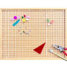 17x12 Stained Glass Cutting Mat with Tray, Gr...