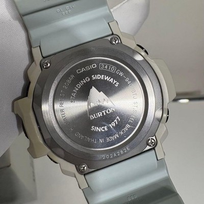 Casio G-Shock GW-9400BTJ-8JR Burton Rangeman Watch White Full Set