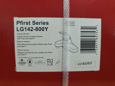 LG142800Y Pfirst Series Single Control 4'' Centerset Bathroom  in Tuscan 