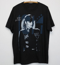 1990 Janet Jackson Rhythm Nation Tour Shirt Unisex Black Shirt
