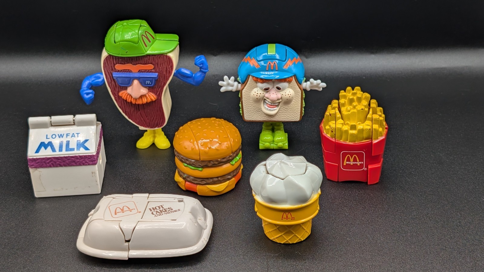 Changeables Food From 1990 And 1993   Lot Of 7