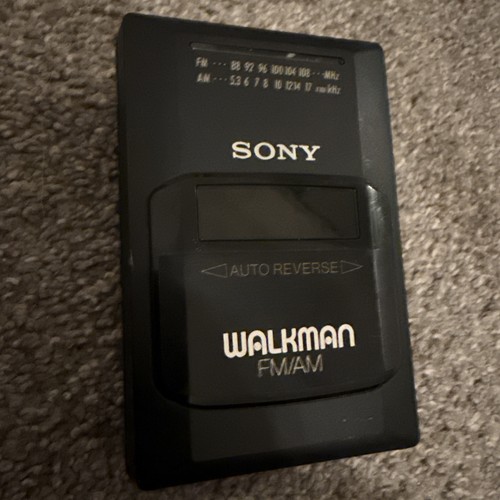 Sony Walkman WM-AF48/BF48 AM/FM Radio Cassette Not Working For Parts Only **READ