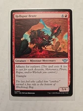 Hellspur Brute - Outlaws of Thunder Junction - LP - Uncommon - Creature - MTG