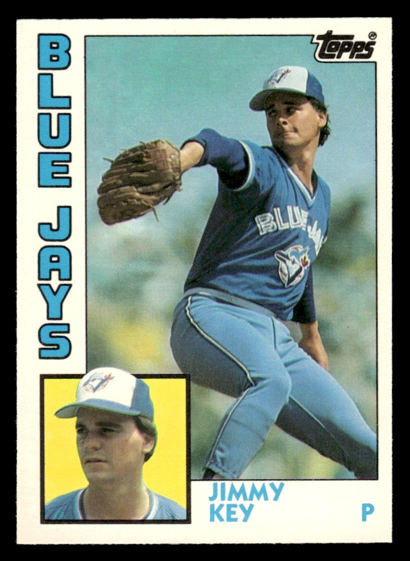 1984 Topps Traded #62T Jimmy Key Rookie b