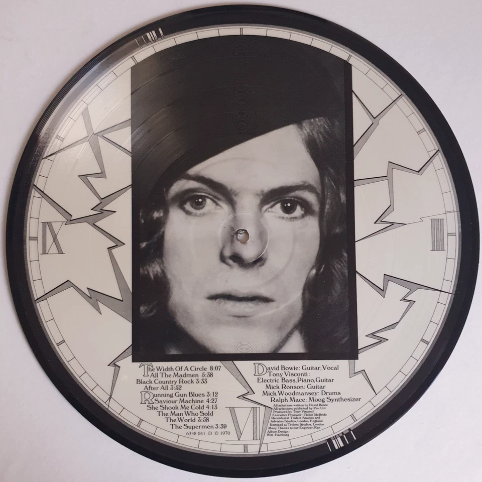 David Bowie – The Man Who Sold The World (Picture Disk), limitiert, neu (M) - Bild 2 von 3