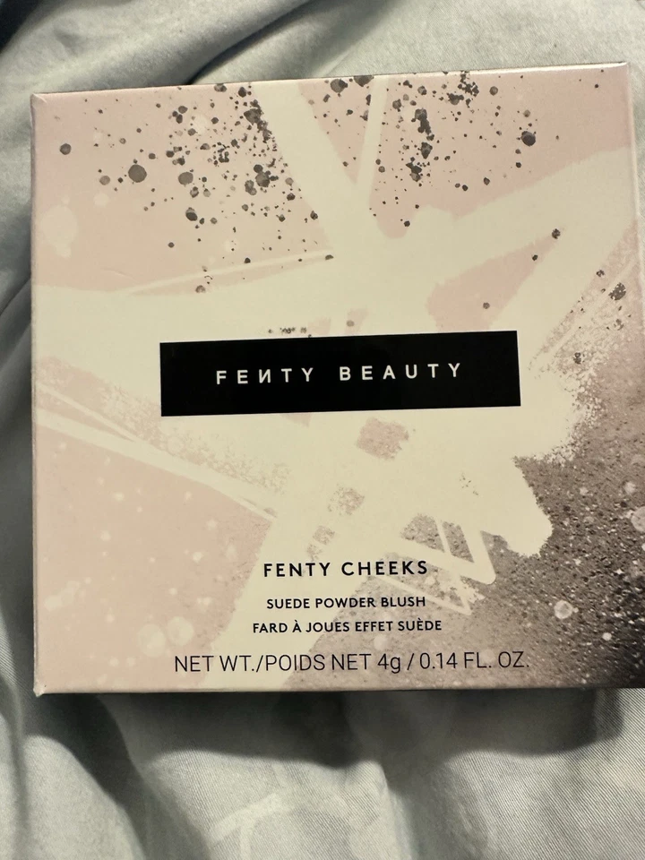 New Fenty Beauty Fenty Cheeks Suede Powder Blush Shade 03 Lolly Poppy 0.14oz 4g - Image 3 of 4