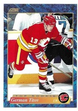 GERMAN TITOV 1993-94 SCORE ROOKIE CARD NEAR MINT CONDITION