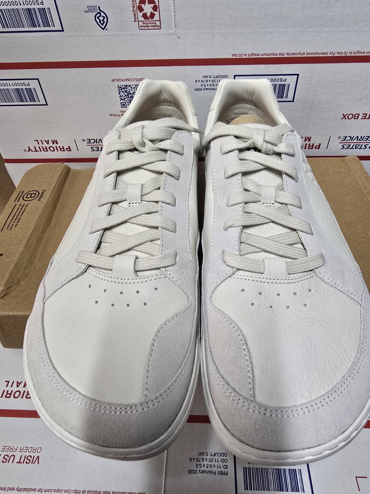 Vivobarefoot Gobi II premium leather Limestone Size 10