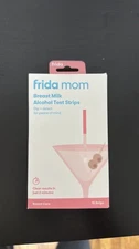 Frida Mom Breast Milk Alcohol Test Strips 15 Count Dip Detect for Peace of Mind