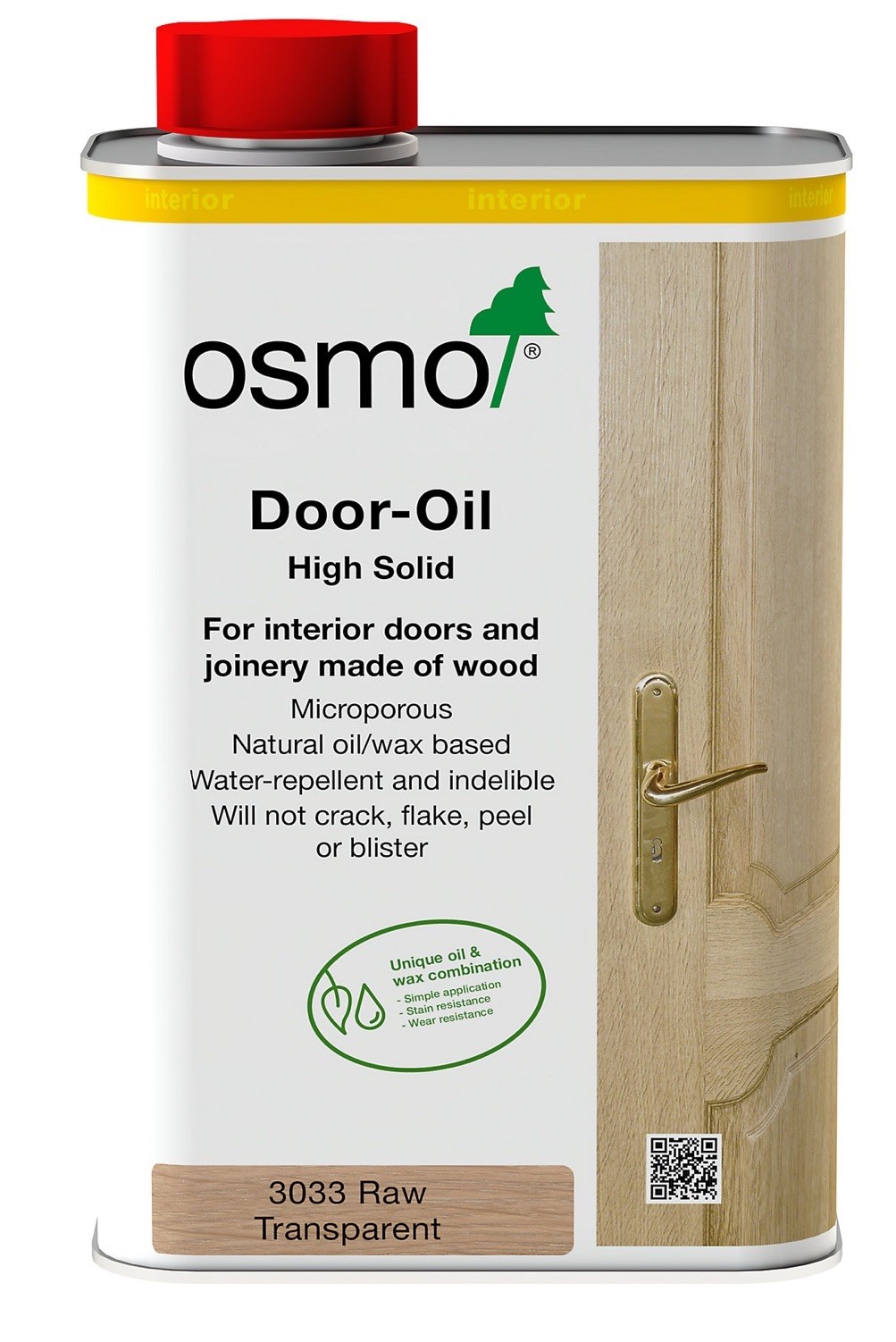 Osmo Door Oil Raw Transparent Matt 1L - Image 14