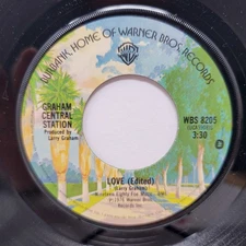 Graham Central Station Love / Why 7" 45rpm m- Vinyl Soul Record free sleeve