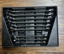 Snap-on 10 Pc Metric Combination Wrench Set 8-19mm Missing 13mm Black Usa