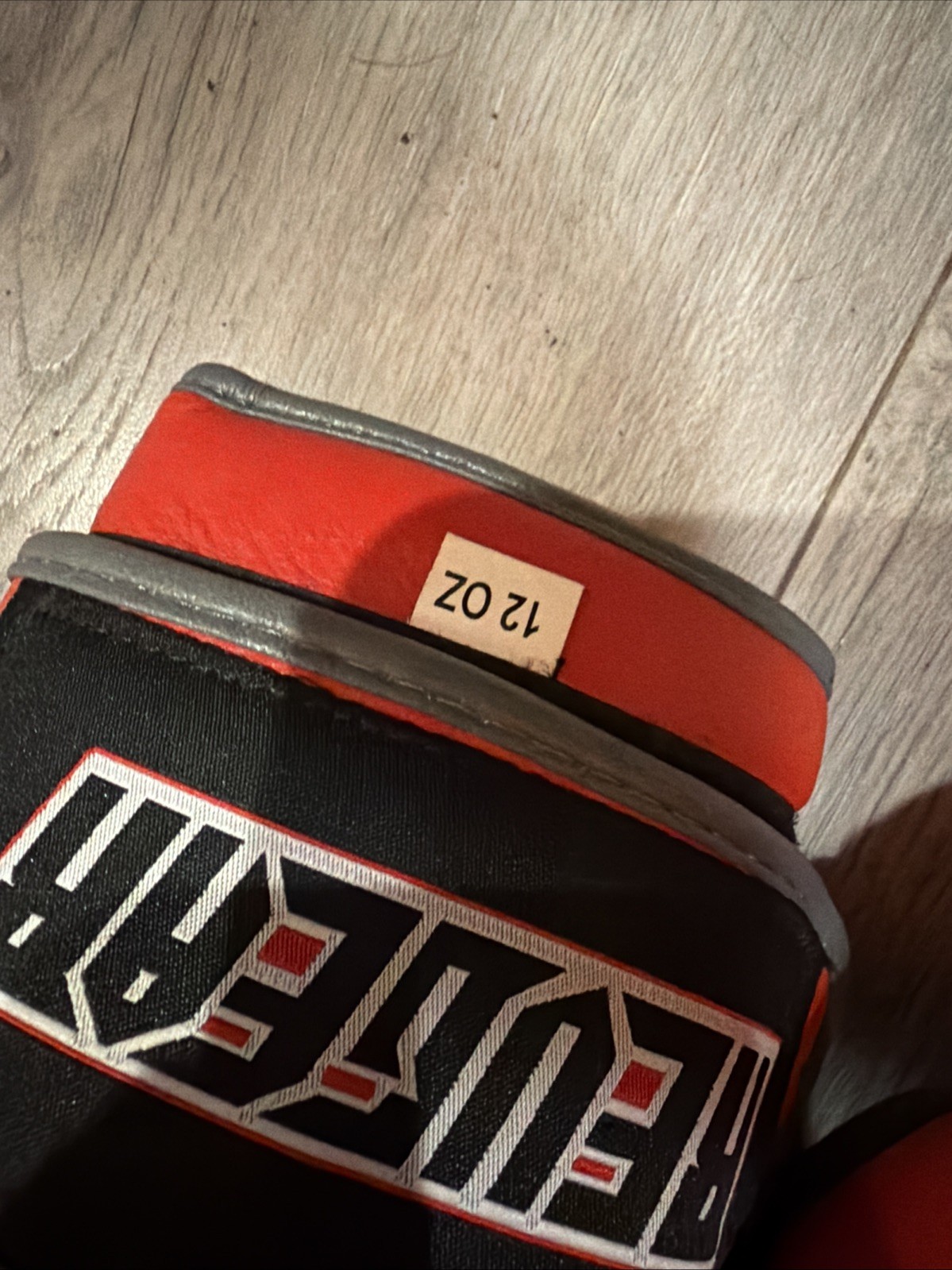 Revgear Black/Red 12 Oz Boxing Gloves