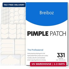 Pimple Patches for Face Body,331 Patches Variety Pack w/ Large Sizes,Invisible
