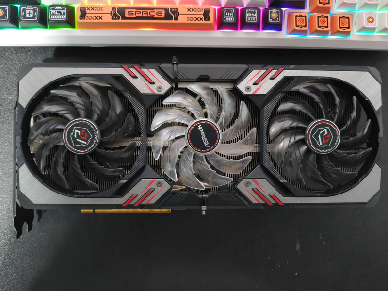 RX 6800 16GB Graphics card  AMD Radeon VR FSR ASRock Phantom Gaming D OC